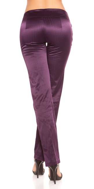 pants with studs and glitter Purple